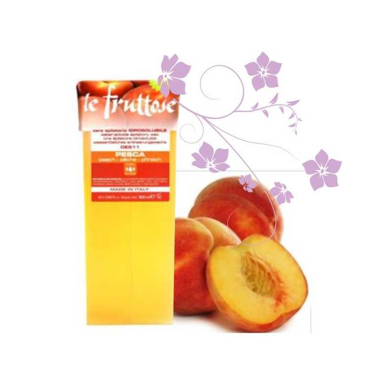 Arcocere Le Fruttose Cukrový depilačný vosk na celé telo 100 ml Broskyňa ARCORCERE