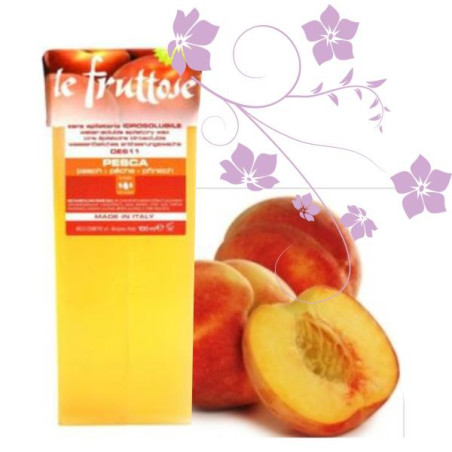 Arcocere Le Fruttose Cukrový depilačný vosk na celé telo 100 ml Broskyňa ARCORCERE