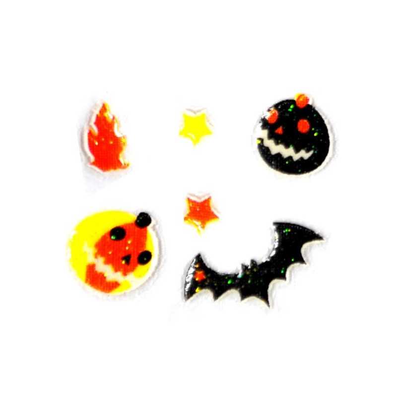 Halloween nalepky na nehty
