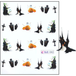 Halloween nalepky na nehty