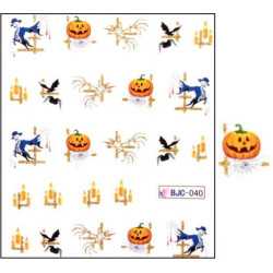 Halloween nalepky na nehty