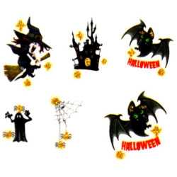 Halloween nalepky na nehty