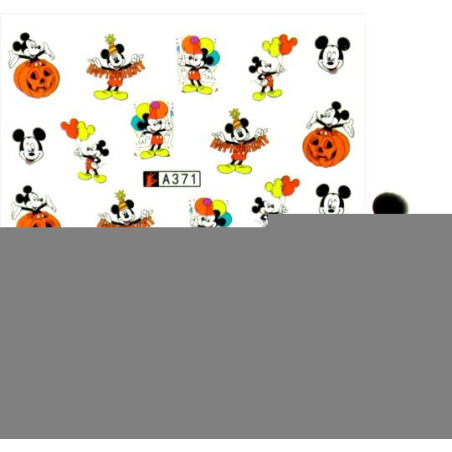 Halloween nalepky na nehty