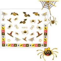 Halloween nalepky na nehty