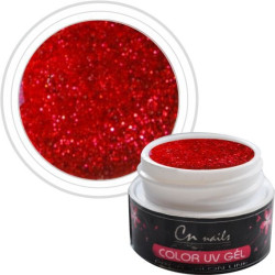 Glitter NR.407 Barebný uv gél 5ml CN nails