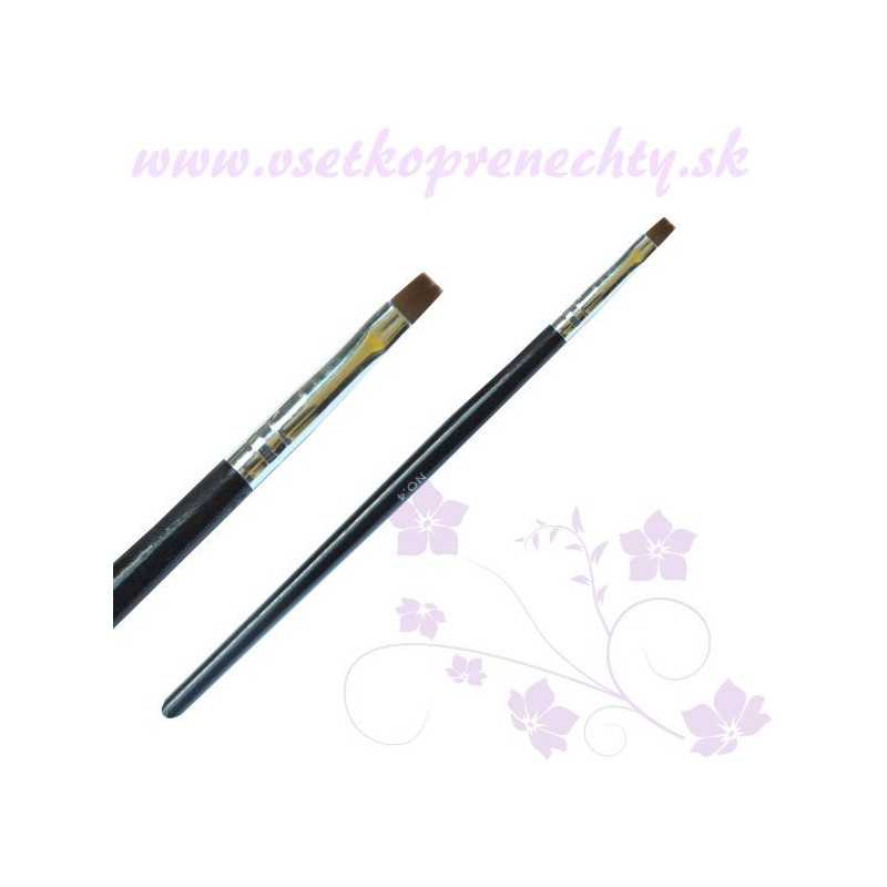 Štetec na gél Black nr.4