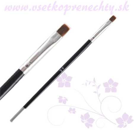 Štetec na gél Black nr.6