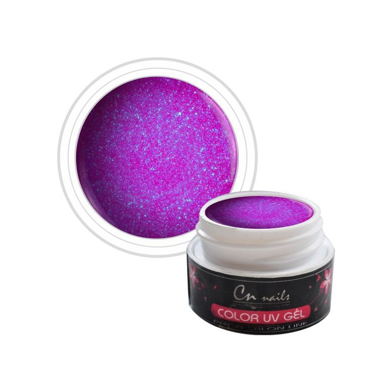 Glitter NR.408 Barevný uv gél 5ml CN nails Glitter NR.408 Barevný uv gél 5ml CN nails
