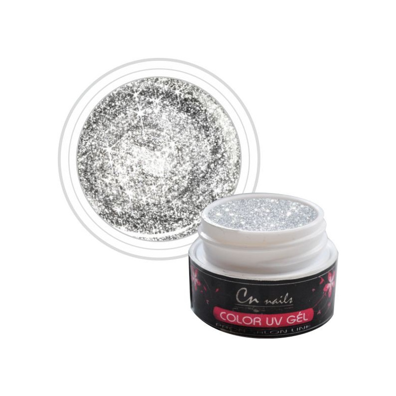 Glitter NR.412 Barebný uv gél 5ml CN nails