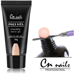 CN nails UV/LED poly gel v tubě 30 ml - POLYGEL COVER