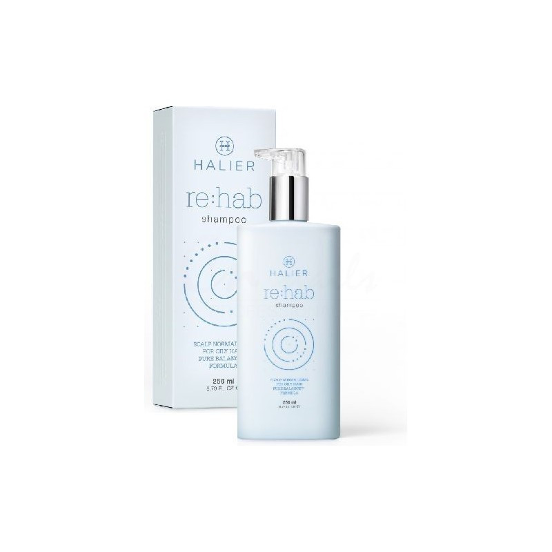 Šampon normalizační pro mastné vlasy - Halier Re:hab Shampoo 250 ml Šampon normalizační pro mastné vlasy - Halier Re:hab Shampoo 250 ml