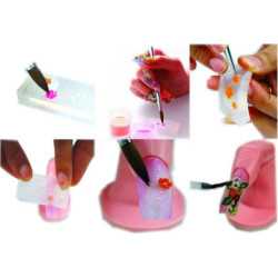 3D formy na nechty - motýľ nr.8  Formy na Nail Art akrylom