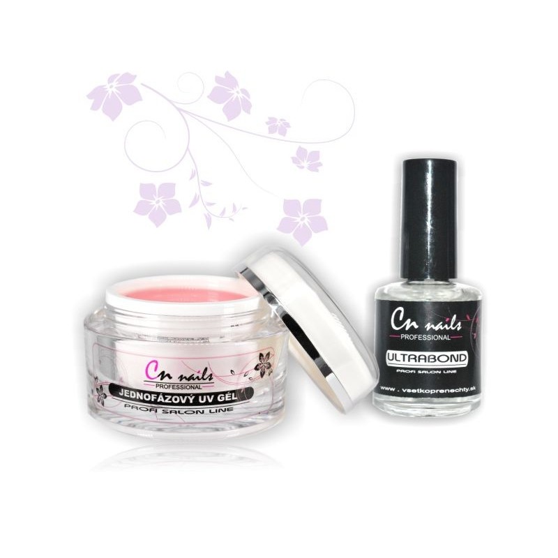 Uv gél 50ml + ultrabond 15ml zdarma CN nails