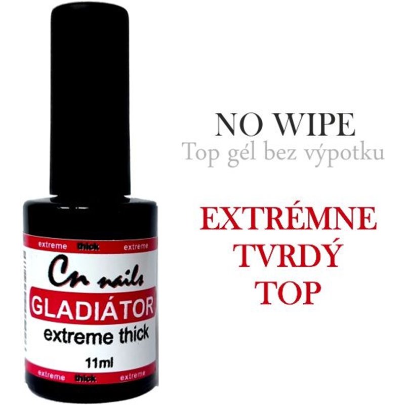 Gladiátor TOP gel NO WIPE 11ml CN nails