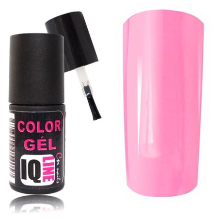 59. Lovely Pink IQ gél 2v1  IQ gél 2v1 Color gél + Gél lak