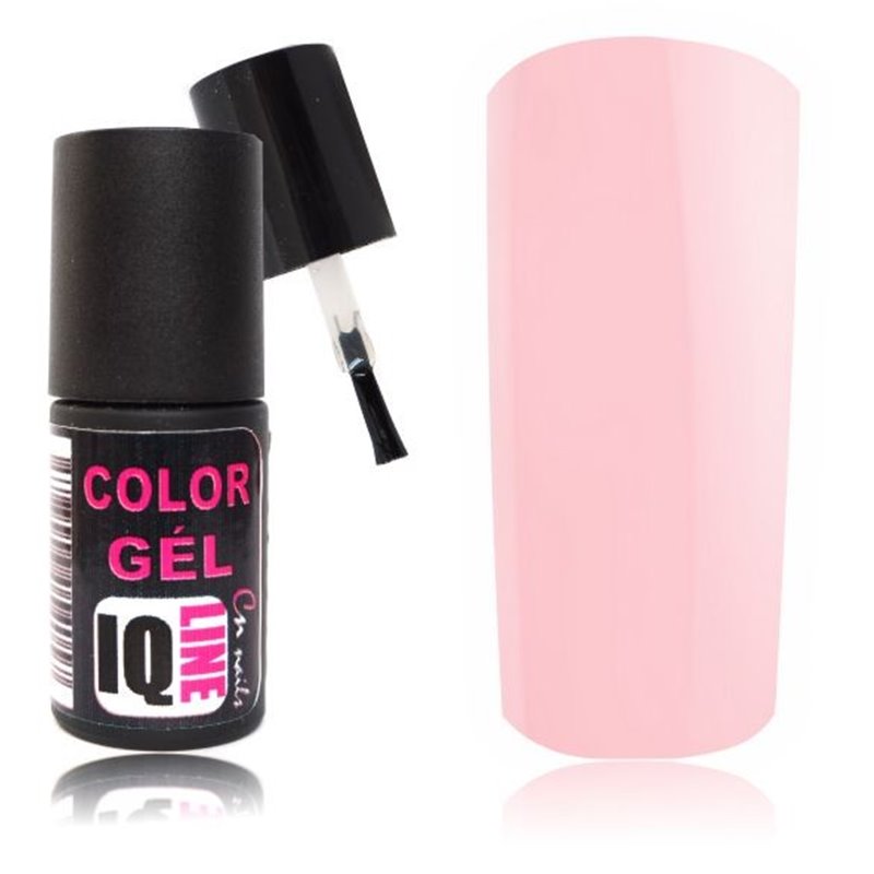 72. Tender Pink IQ gél 2v1  IQ gél 2v1 Color gél + Gél lak