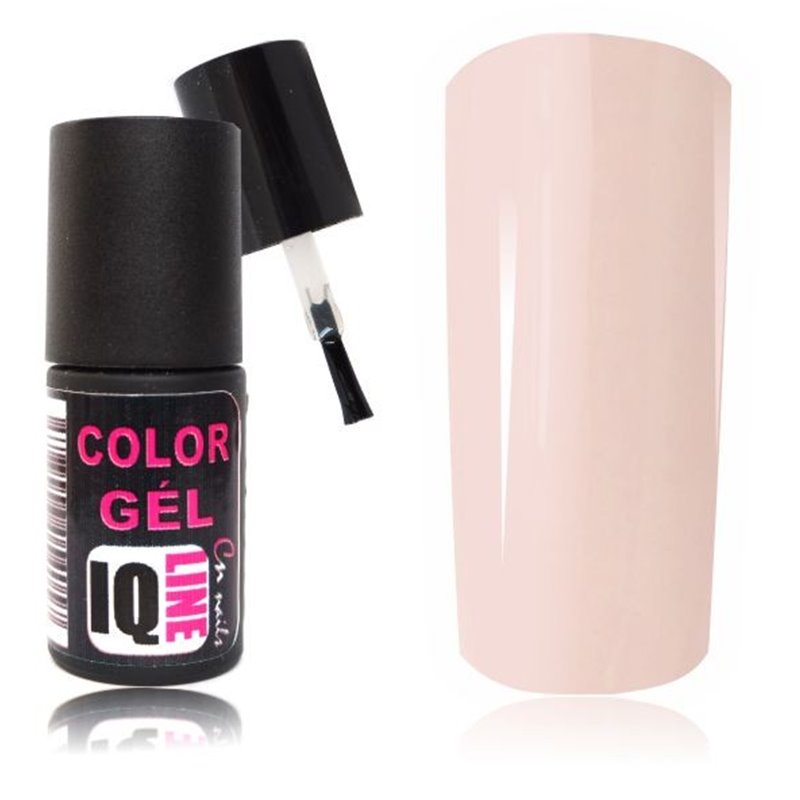 76. Rose Nude IQ gél 2v1  IQ gél 2v1 Color gél + Gél lak