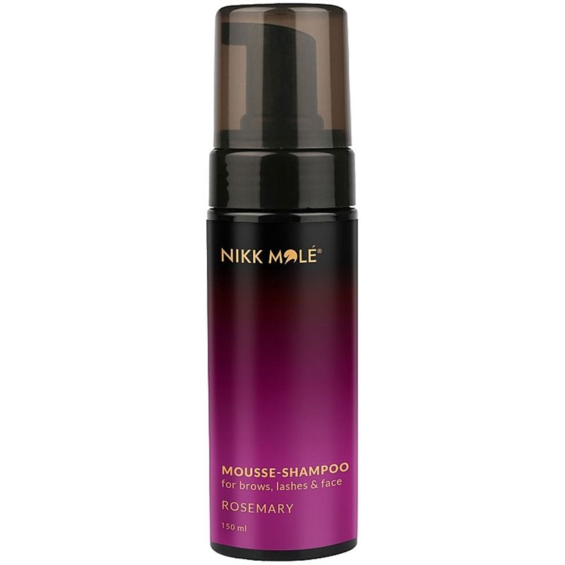 Penový šampón NIKK MOLE na obočie, riasy a tvár 150ml