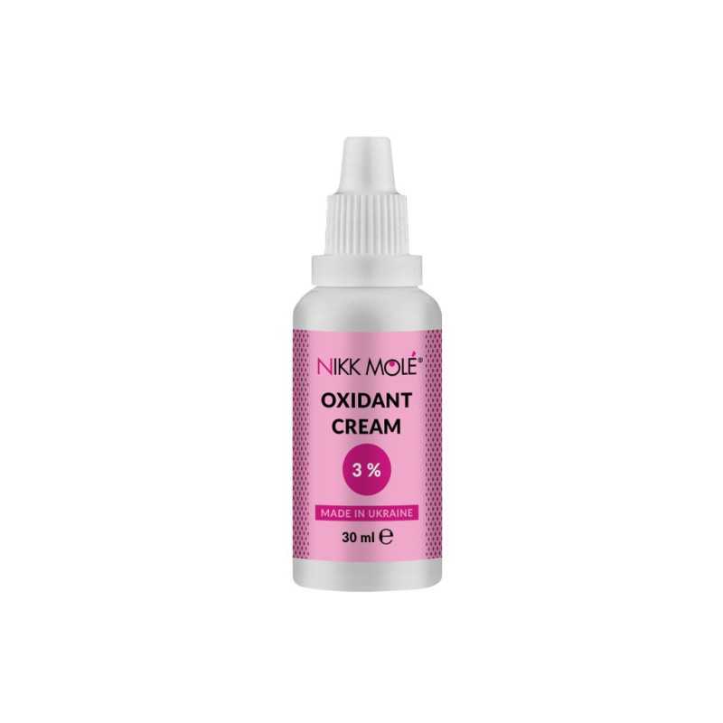 Krémový oxidant na obočí Nikk Mole 3%Nikk Molé