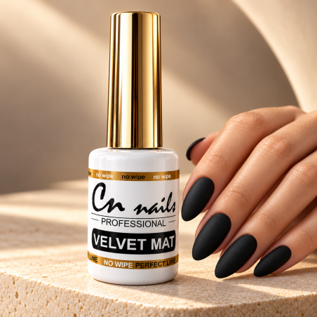 Finish gel na nehty Velvet Mat