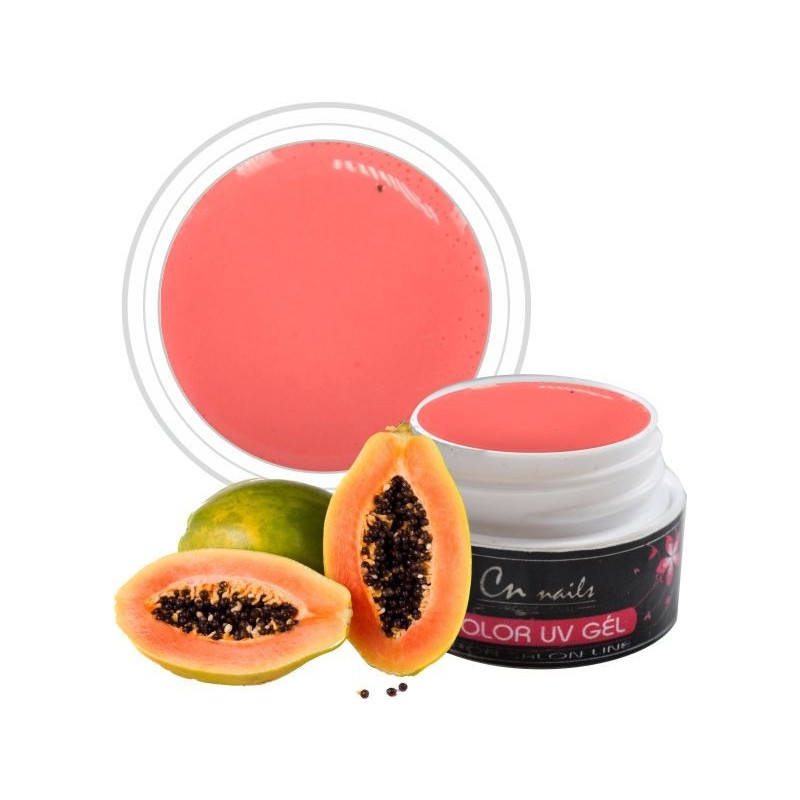 Farebný uv gél - papaya Farebný uv gél - papaya