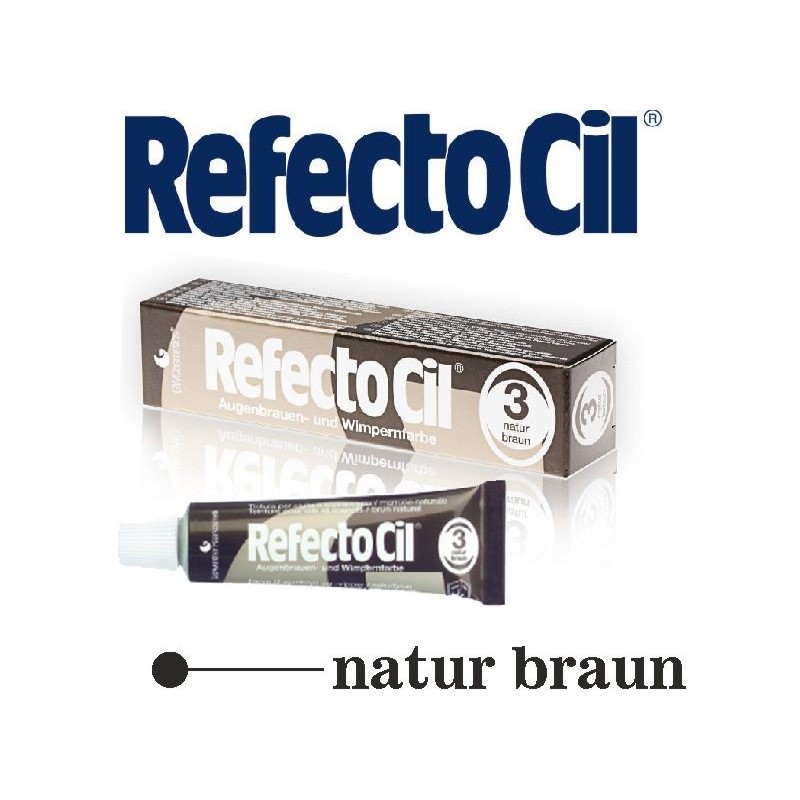 RefectoCil barva na řasy a obočí 3 Brown 15 ml Refectocil