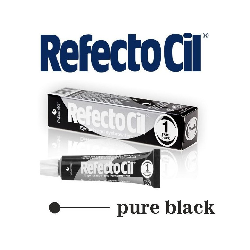 RefectoCil barva na řasy a obočí 1 Black 15 ml Refectocil