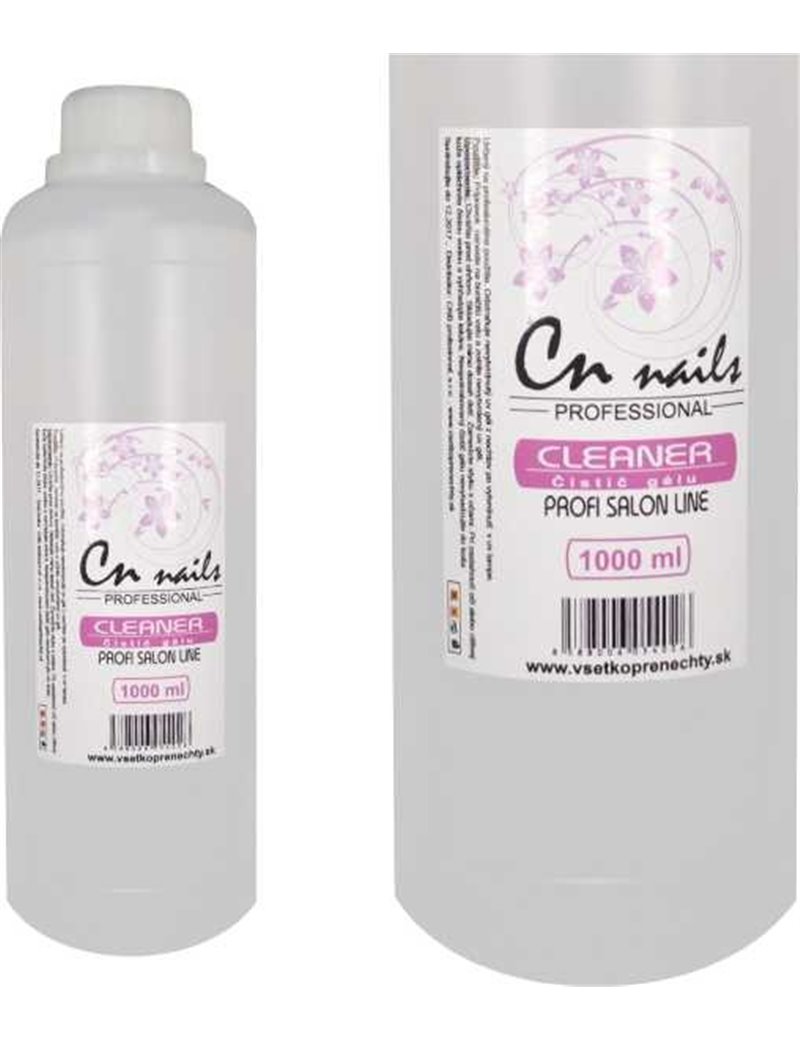 Cleaner - čistič gélu na nechty - číry 1000 ml CN nails