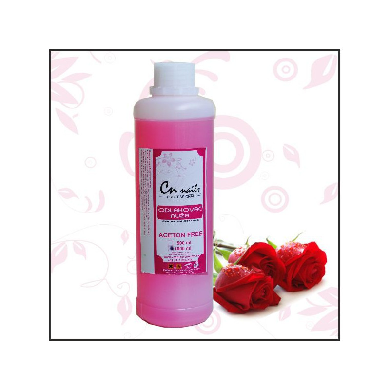 Odlakovač na nechty - Ruža 1000 ml CN nails Odlakovač na nechty - Ruža 1000 ml CN nails