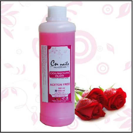 Odlakovač na nechty - Ruža 1000 ml CN nails