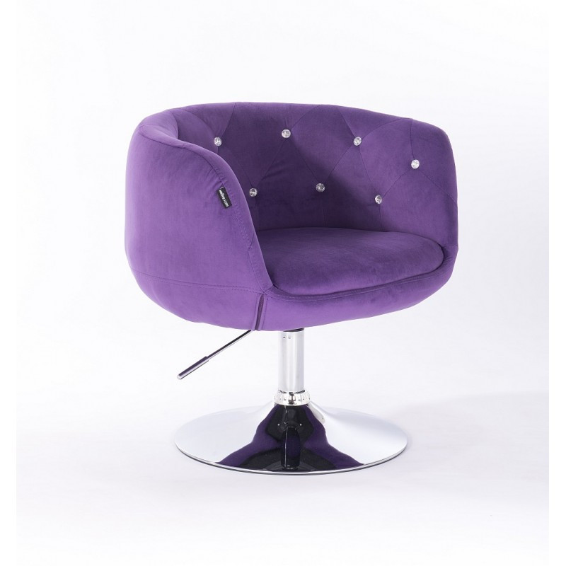 Kreslo Aurora Velur Violet