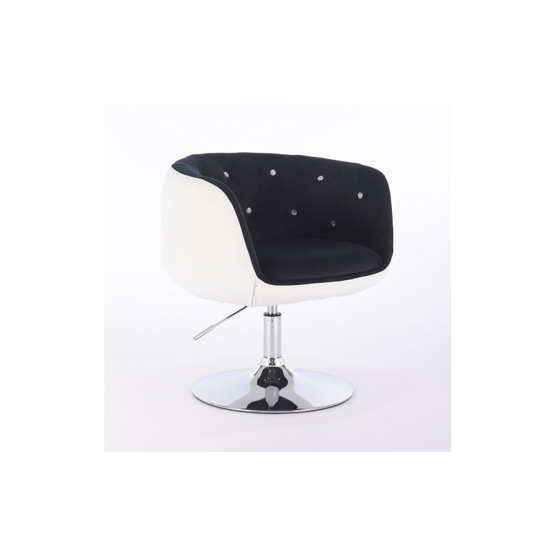 Kreslo Aurora Velur Mix Black Kreslo Aurora Velur Mix Black