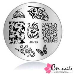 JQ-13 Šablóna na pečiatkovanie CN nails