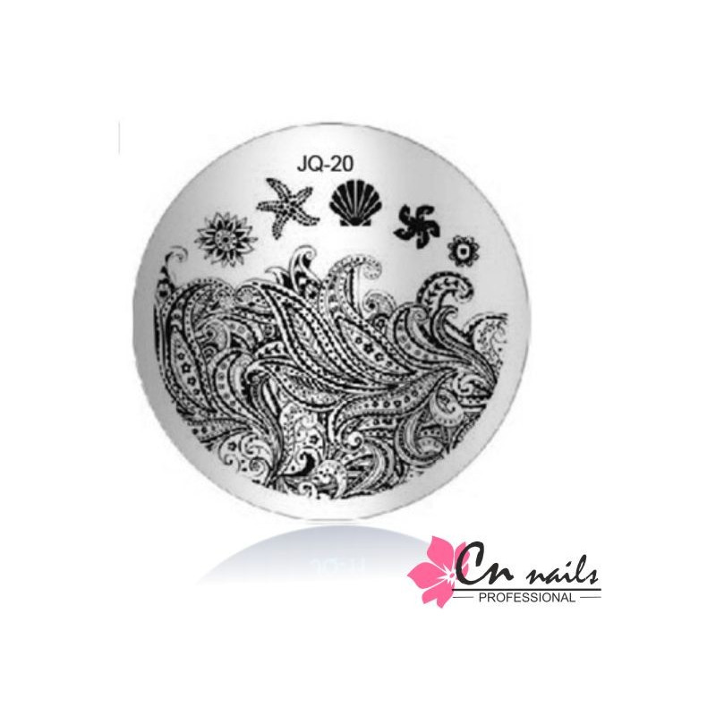 JQ-20 Šablóna na pečiatkovanie CN nails JQ-20 Šablóna na pečiatkovanie CN nails