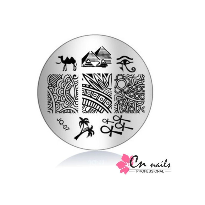 JQ-07 Šablóna na pečiatkovanie CN nails JQ-07 Šablóna na pečiatkovanie CN nails