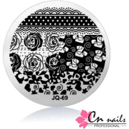 JQ-69 Šablóna na pečiatkovanie CN nails
