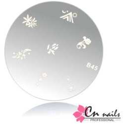 B-45 Šablóna na pečiatkovanie CN nails